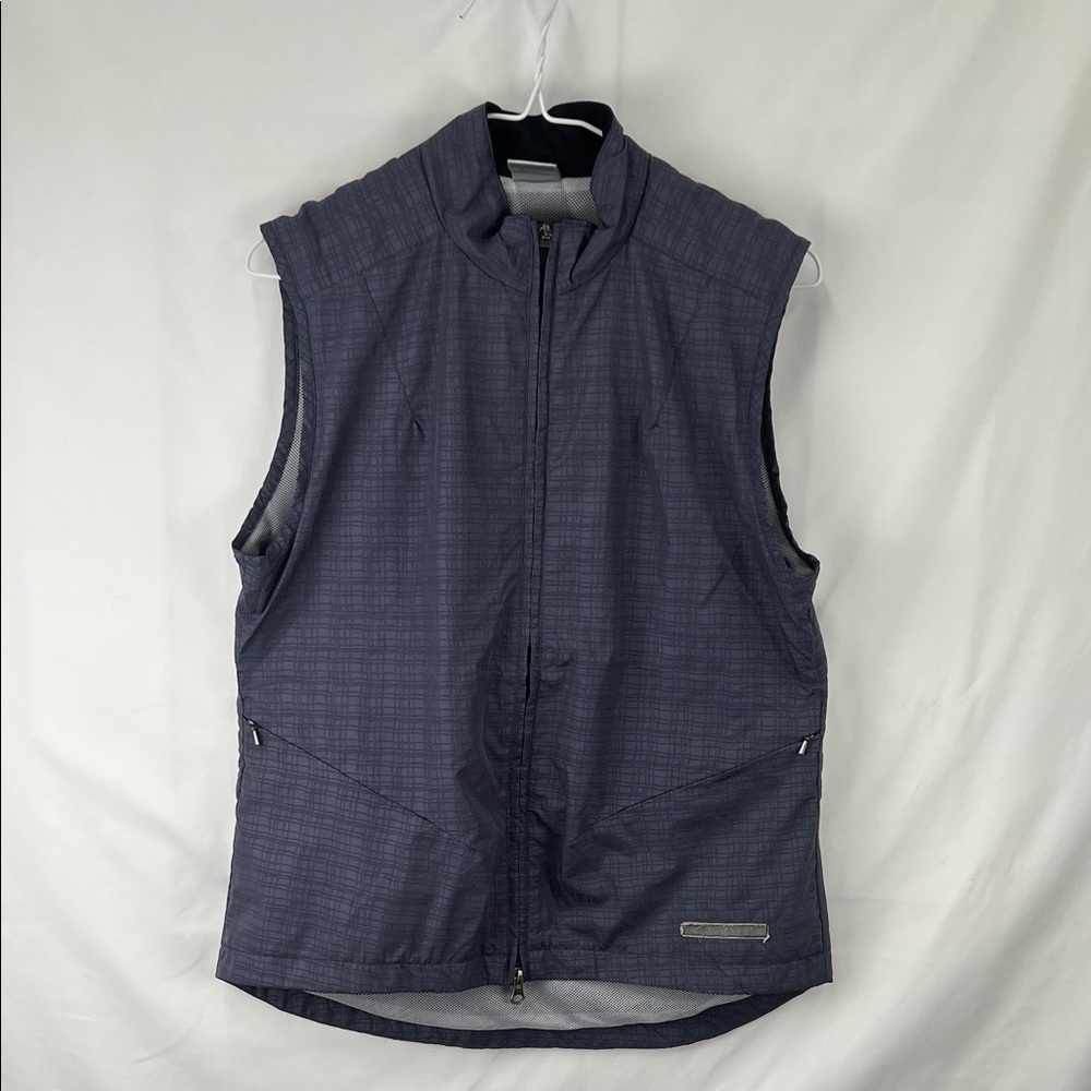 Nike - Women’s Vest - Water Resistant - Dark Gray/Blue - Vented - Small